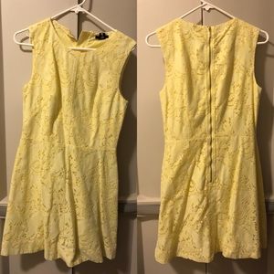 H&M yellow dress.